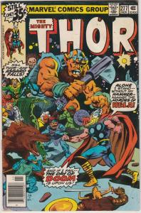 3 The Mighty Thor Marvel Comic Books # 277 303 306 Hela Firelord Buscema AH9