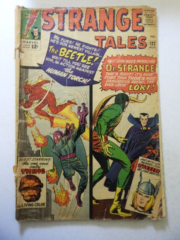 Strange Tales #123 (1964) 1st App of the Beetle! FR Condition See desc