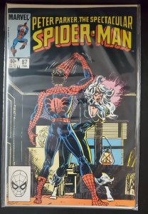 The Spectacular Spider-Man #87 Direct Edition (1984) Black Cat appearance