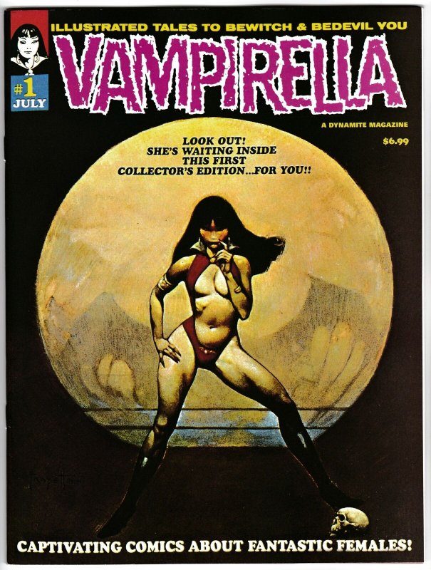 Vampirella #1 | 1969 Replica Edition Magazine (Dynamite, 2019) VF/NM