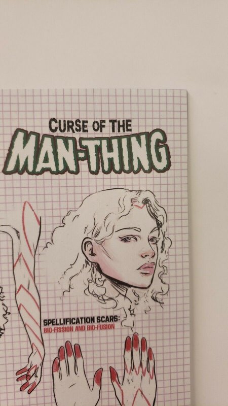 Avengers Curse of the Man-Thing #1 1:10 Design Incentive Variant 2021 Marvel