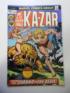 Ka-Zar #2 (1974) FN Condition MVS Intact
