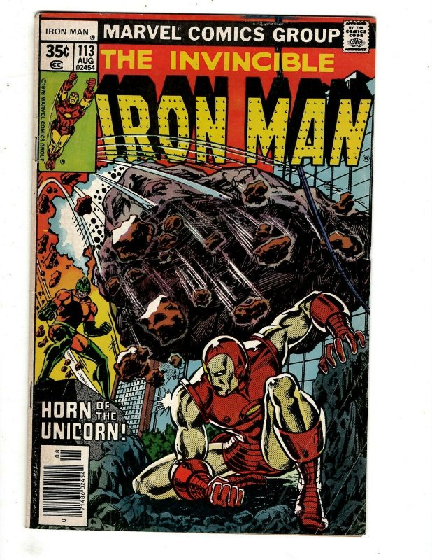 12 Iron Man Marvel Comics # 113 114 115 117 119 108 120 121 112 123 124 125 J451