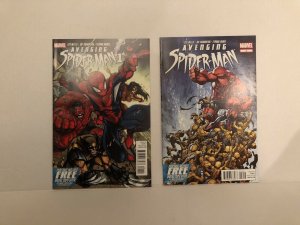 Avenging Spider-Man #1,2,3(factory Sealed),6,&13 Lot Of 5