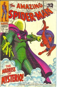 Amazing Spider-Man, The #66 VG ; Marvel | low grade comic November 1968 Mysterio