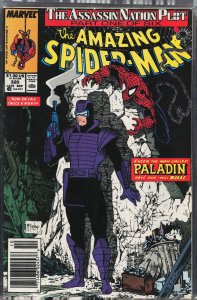 The Amazing Spider-Man #320 Newsstand Edition (1989) Spider-Man