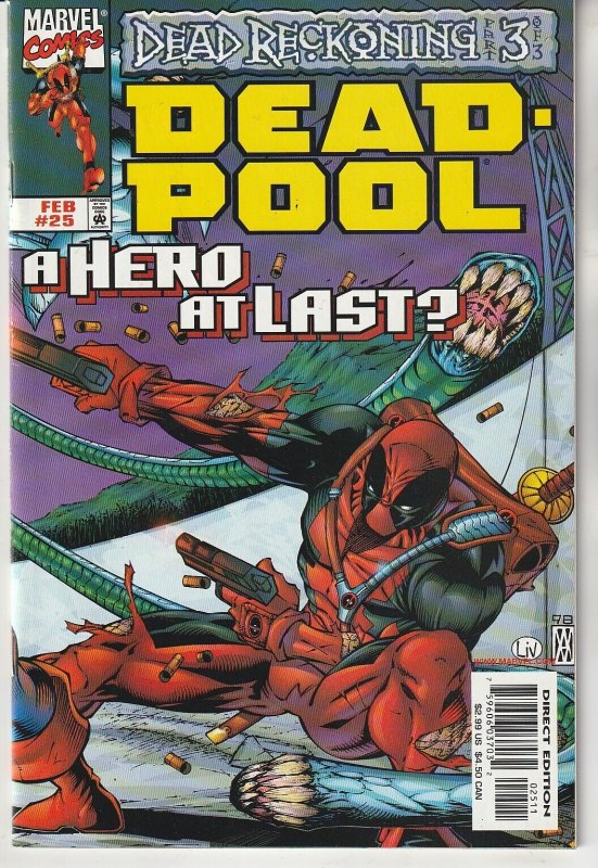 Deadpool #23,24,25   Dead Reckoning Part 1,2,3  Captain America !