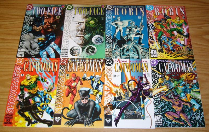 Showcase '93 #1-12 VF/NM complete series - catwoman - robin - nightwing - flash