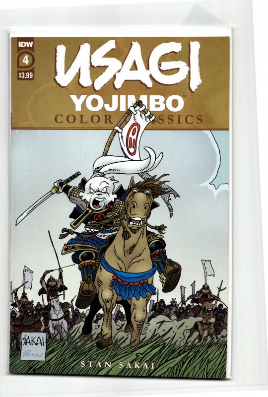 Usagi Yojimbo Color Classics #4 (2020)