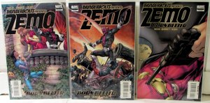 Thunderbolts Presents Zemo Born Better Lot 3 #2, 3, 4 2007 Marvel 9.4 Comics