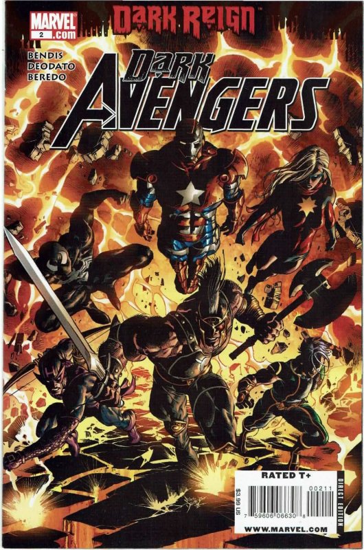 Dark Avengers #2 Brian Bendis Mike Deodato Jr. Iron Patriot