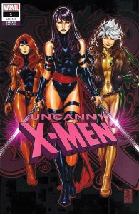 Uncanny X-Men #1 (2019) Mark Brooks Gem Psylocke Rouge Jean KATANA Variant MCU