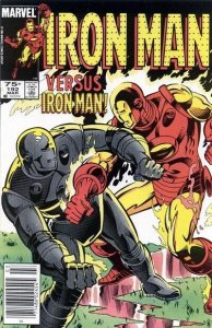 Iron Man, The Invincible #192 Marvel Comics Canadian Newsstand 03/85 (VF 8.0)