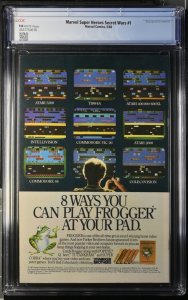 (1984) MARVEL SUPER HEROES SECRET WARS #1 CGC 9.8 WP!