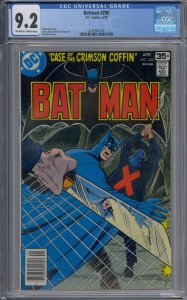 BATMAN #298 CGC 9.2 JIM APARO