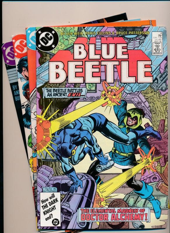 DC Comics BLUE BEETLE lot #4,10,12,20 ('86-87) ~ VF/NM (PF199) 4 Comics