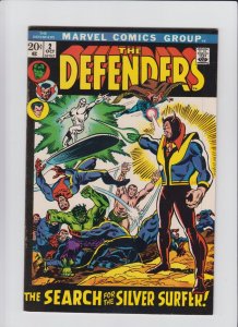 The Defenders #2 - The Search for Silver Surfer! (6.0) 1972