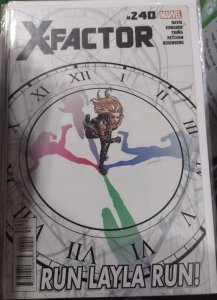 X-Factor  #  240  2012 marvel DISNEY peter david   LOW PRINT RUN