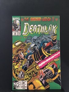 Deathlok #12 Direct Edition (1992)