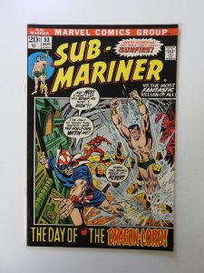 Sub-Mariner #53 (1972) VF- condition