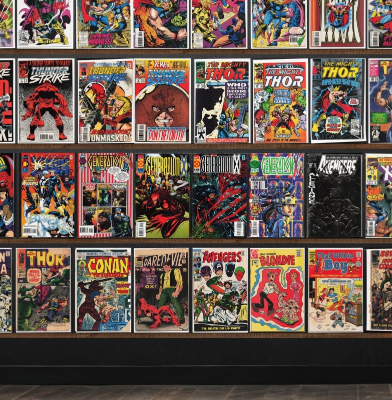 Huge Lot 140+ Comics with The Mighty Thor, Thunderstrike, The Thing & More!