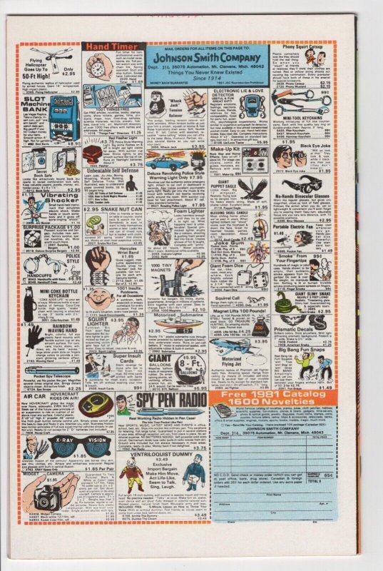 AVENGERS #210 - 9.2 - WP - Weatherman