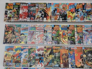 Huge Lot 180+ Comics W/ Flash, War, Batman, Superman+ Avg VG- Condition!!