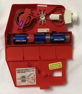 Kenner Easy Show Movie Projector, Red, with 7 movies, in working condition