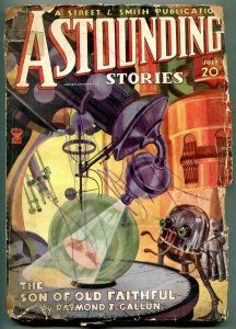 Astounding Stories Pulp July 1935- Son of old Faithful- reading copy