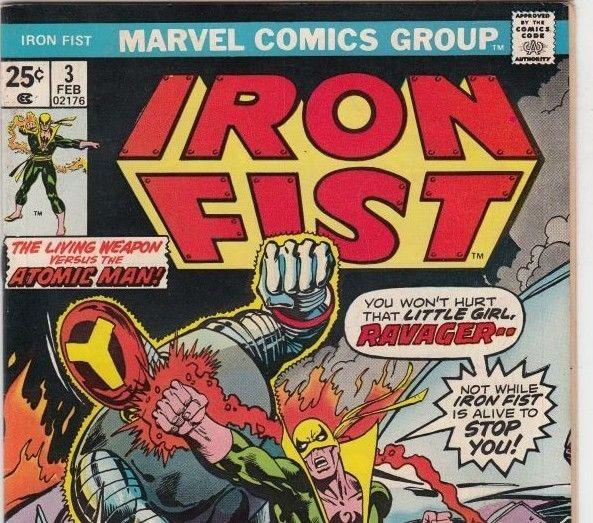 Iron Fist #3 strict NM 9.4 High-Grade  Appearance -  Atomic Man     C'ville 
