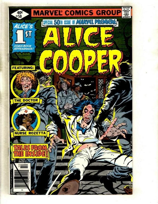 Marvel Premiere # 50 NM Comic Book Feat. Alice Cooper Appearance  GK3