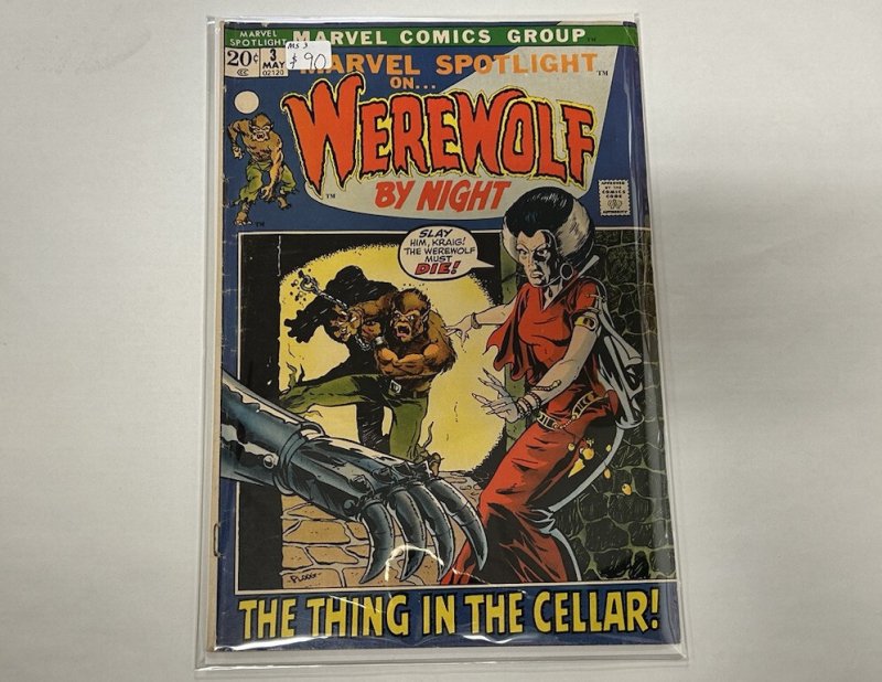 *Marvel Spotlight (1971) #3 vg+ | 2nd Werewolf; Ploog