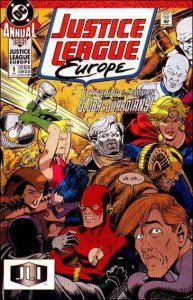DC JUSTICE LEAGUE EUROPE Annual #1 VF