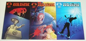 New World Order #1-3 VF/NM complete series inspired by jordan maxwell - set lot