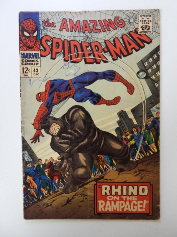 The Amazing Spider-Man #43 (1966) VG- condition