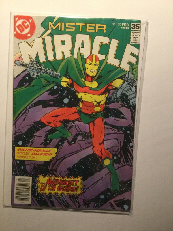 Mister Miracle 22 Very good vg 4.0 water damage Dc Comics