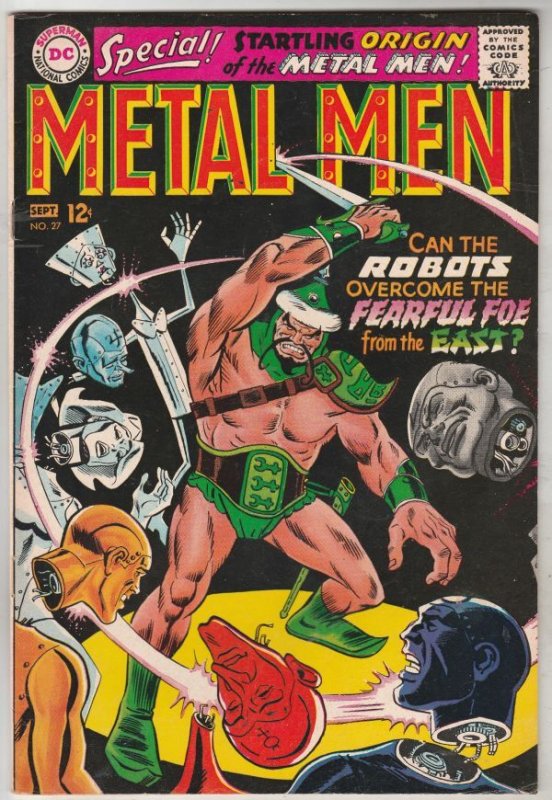 Metal Men #27 (Sep-67) VF/NM High-Grade Metal Men (Led, Tina, Tin, Gold, Merc...