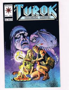 Turok Dinosaur Hunter #4 NM Valiant Comics Comic Book Oct 1993 DE28