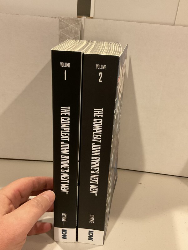 John Byrne’s Next Men Complete Set - 2 “Compleat” Volumes and 3 HCs