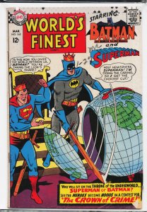 World's Finest Comics #165 (1967) Superman and Batman and Robin