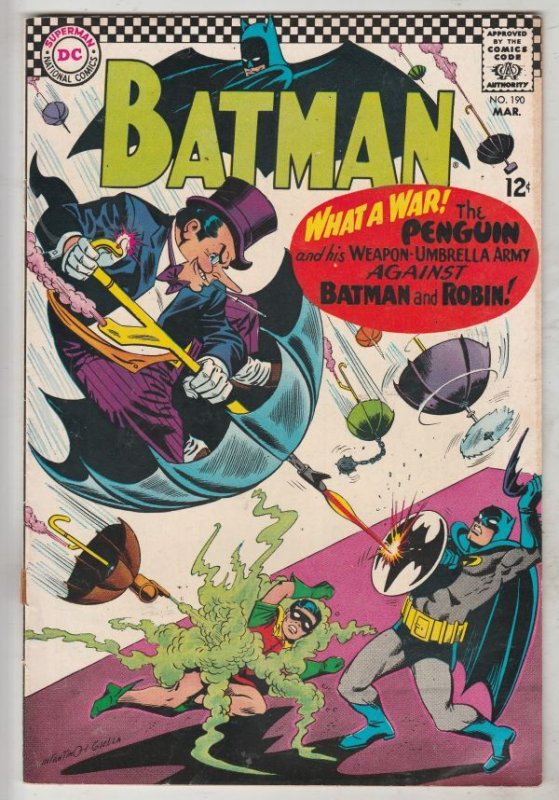 Batman #190 (Mar-67) VF/NM High-Grade Batman