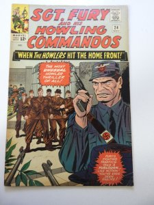 Sgt. Fury #24 (1965) VG+ Condition