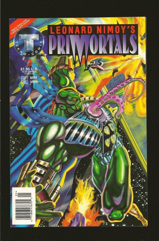 Tekno Comics Leonard Nimoys Primortals Vol 1 Vol 2 Vol 3 March April May 1995