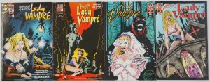 Lady Vampre #0-1 VF/NM complete series + death + pleasures of the flesh vampire