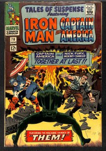 Tales Of Suspense #78 VG- 3.5 Iron Man