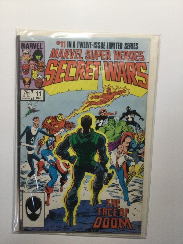 Marvel Super Heroes Secret Wars 11 Very Fine Vf 8.0 Marvel