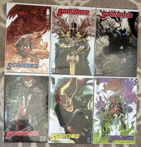 Spawn Scorched #19,20,21,22,23,24 Todd McFarlane NM Lot Image Comics