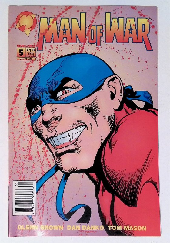 Man of War #5 Newstand (Aug 1993, Malibu) 7.0 FN/VF