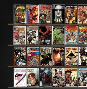Huge Lot 150+ Comics with Thor, The Sword, Howard The Duck & More!