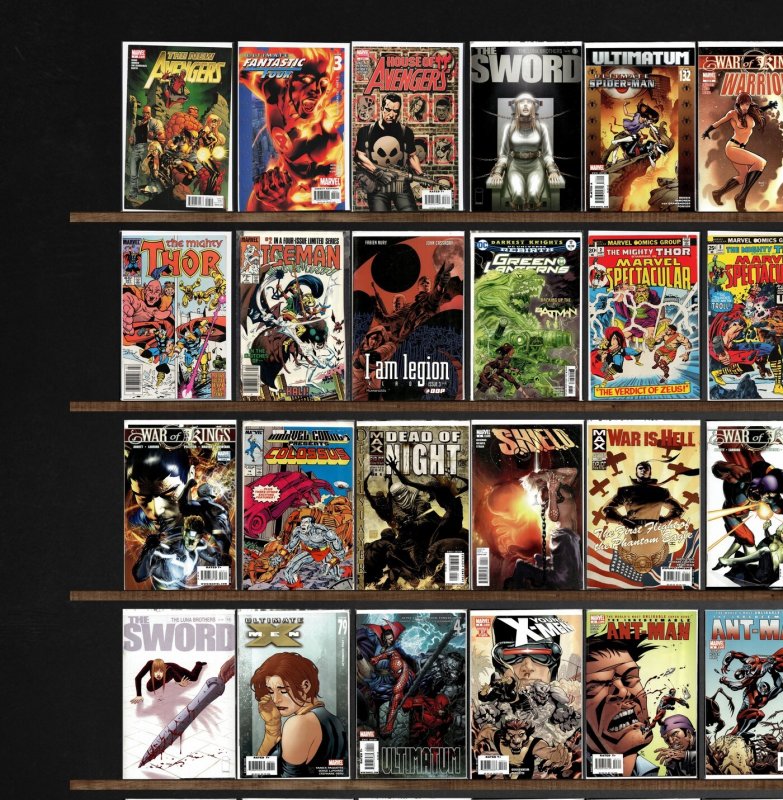 Huge Lot 150+ Comics with Thor, The Sword, Howard The Duck & More!